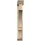 Ekena Millwork Balboa Traditional Rough Sawn Bracket w/ Offset Brace, Douglas Fir, 6"W x 32"D x 44"H BKT0604X32X44BOA01RDF - alternate 4